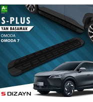 S-Dizayn Omoda Omoda7 S-Plus Siyah Yan Basamak 183 Cm 2025 Üzeri A+ Kalite