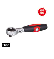 İzeltaş 1/4" Mafsallı T Kol Cırcır (72 Diş) - 1507067115