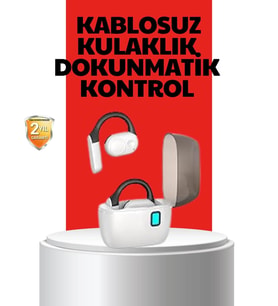 Kablosuz Bluetooth Kulaklık – Otomatik Eşleşme Tek Tuş Kontrol Stereo Ses