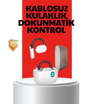 Kablosuz Bluetooth Kulaklık – Otomatik Eşleşme Tek Tuş Kontrol Stereo Ses