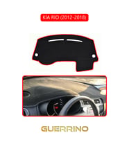 KİA RİO 2012-2018TORPİDO KORUMA HALISI KIRMIZI KENAR