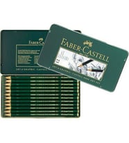 Faber Castell 9000 Dereceli Kalem Art Set (8B-2H) 