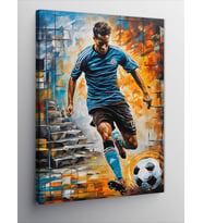 Kanvas Tablo Futbol Temalı