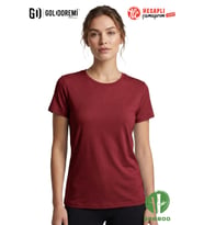 Jiber Kadın Premium Ekstra Esnek Bambu Terletmeyen Hafif Kumaş T-Shirt