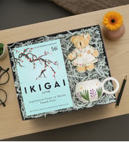 Ikigai & El Yapımı Kupa & Ayıcık Anahtarlık Hediye Seti