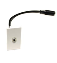 Ses priz Modülü 22.5X45(3.5 mm stereo dişi jack)