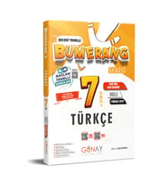 7. Sınıf Türkçe Etkinlikli Bumerang Serisi Günay Yayınları