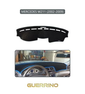 MERCEDES W211 2002-2009TORPİDO KORUMA HALISI GRİ KENAR
