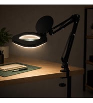 10X LED Işıklı Büyüteçli Masa Lambası 80 LED 15W 850 Lümen F-689A