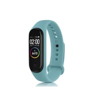 Mey İthalat® Mi Band 6 Klasik Kordon - Bebek Mavisi