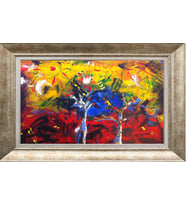 GÜMÜŞ ÇERÇEVELİ TABLO N751