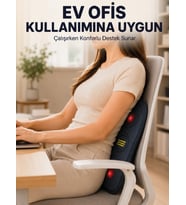 Lexroo Bel Destek Minderi Isıtmalı Masaj Özellikli Günlük Kullanım