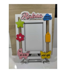 Yeni doğan bebek resim çerçevesi