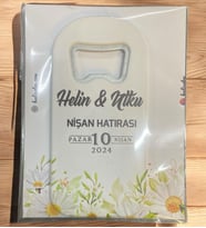 10 Adet Söz, Nişan, Nikah, Düğün Hediyesi Açacak Magnet Kart ve Ambalajlı Tek Tek (uznmg6)