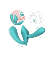 Çıkarılabilir Dildo ve Giyilebilir Strapless Strap On Vibratör Dildo