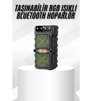 Lexroo Çift Çıkışlı Güçlü Bataryalı Kablosuz Yüksek Ses Kaliteli Bluetooth Hoparlör