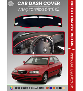 HYUNDAİ ELANTRA (1997-2006) Torpido Örtüsü Ön Panel Halı Araca Özel Çatlamayı Önler Kaymaz