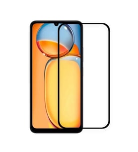 Redmi 13C Uyumlu Elektriklenme Önleyici Anti-Static Tam Kaplayan Temperli Cam Ekran Koruyucu