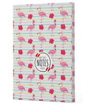 Flamingo 2 - Yan Boyamalı Çizgili Defter