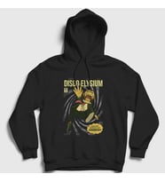 Presmono Unisex Siyah Harry Du Bois Oyun Disco Elysium Kapüşonlu Sweatshirt 464947tt