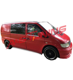 Mercedes Vito Krom Cam Çıtası 2Prç 1998-2004 Arası P.Çelik