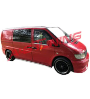 Mercedes Vito Krom Cam Çıtası 2Prç 1998-2004 Arası P.Çelik