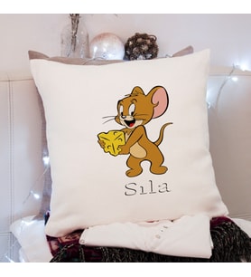 Jerry Tasarımlı Yastık Kişiye Özel