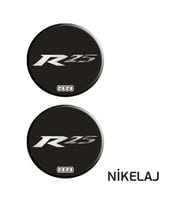 YAMAHA R25 UYUMLU KORUMA TAKOZ 2 (4X4) İKİLİ DAMLA ETİKET (DE039)