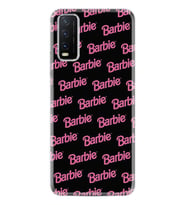 Vivo Y20 Kılıf Desenli Silikon Barbie 1404