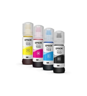 Epson Orijinal Mürekkep 103 4 renk - L1110, L3150, L3160