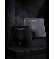 Night Erkek Rahat Esnek Seamless 2 Li Boxer