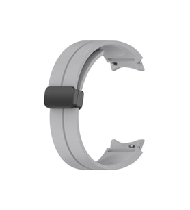 Samsung Galaxy Watch 5 40mm Uyumlu Kordon Silikon Metal Mıknatıslı Toka Zore KRD-84 Kayış