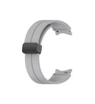 Samsung Galaxy Watch 5 40mm Uyumlu Kordon Silikon Metal Mıknatıslı Toka Zore KRD-84 Kayış