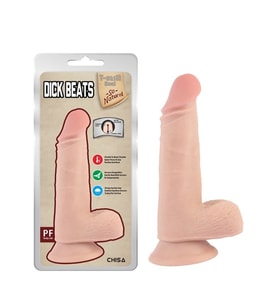 Dick Beats 18cm Kıkırdaklı Gerçekçi Dildo