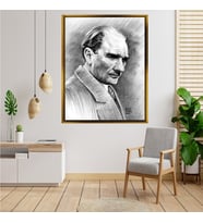 ÇERÇEVELİ ATATÜRK TABLO S58