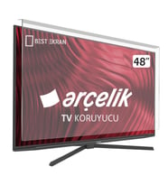 ARÇELİK A48LW9486 TV EKRAN KORUYUCU - Arçelik 48" inç 122 Ekran Tv Şeffaf Koruma paneli