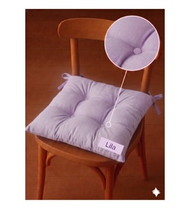 Bağcıklı Sandalye Minderi 40x40
