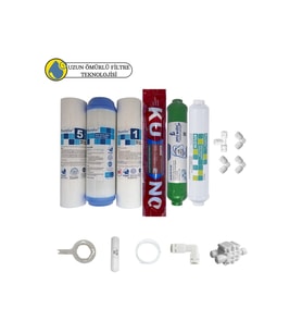 Purefer Açık kasa çift sedimentli Sertifikalı 6li Orijinal Lg Kuno mebran  alkalili