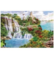 Olimpia 1000 Parça Şelale ve Güzel Manzara Puzzle
