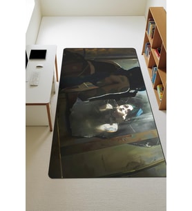 Modern Dijital Baskı Kaymaz Taban Çocuk ve Genç Odası Halısı H0483