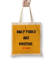 Positive Quotes Gift -Motivational Success - Entrepreneurs İnspiration Bez Çanta Uzun Saplı