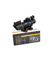 SPIKE 4X32 Kırmızı Işıklı Dürbünü 4x32