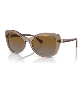 Vogue VO5515SB 2940T5 55 Polarize Kadın Güneş Gözlüğü (Kahverengi)