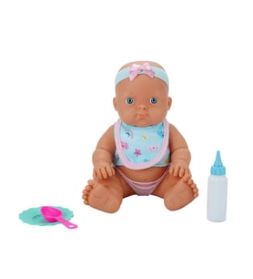 Dollz n More Ada Bebek Beslenme Seti 23 cm 31643 Mavi (Karışık)