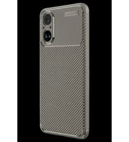 Pilelistore   Realme 12 Lite Kılıf Auto Focus Karbon Kapak - Gri