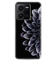 Vivo Y35 Kılıf Silikon Desen Özel Seri Çiçekler 1639