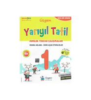 Üçgen Yayınları 1. Sınıf Yarıyıl Tatil Günlük Tekrar Çalışmaları (Karışık)