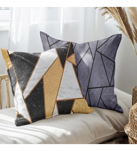eJOYA Modern Tasarımlı 2'li Yastık İçi Ve Kırlent Kılıfı 45cm 113449