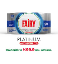 Platinum Antibakteriyel Yüzey Temizlik Havlusu 100 Yaprak Beyaz Sirke & Karbonat 48 Saat Temizlik Etkili İz Bırakmayan Formül
