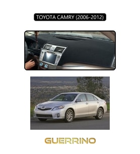 TOYOTA CAMRY (2006-2012)TORPİDO KORUMA HALISI SİYAH KENAR